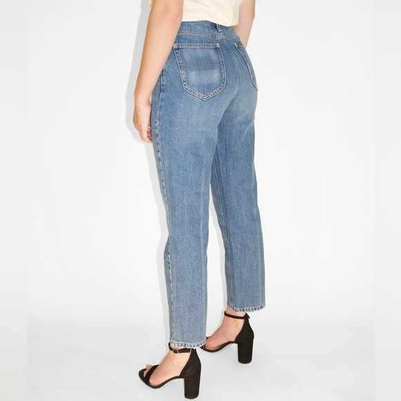 NWT Women’s Size 26 X 27 Lee Vintage Modern High Rise Straight Leg Ankle Jeans - Picture 3 of 14